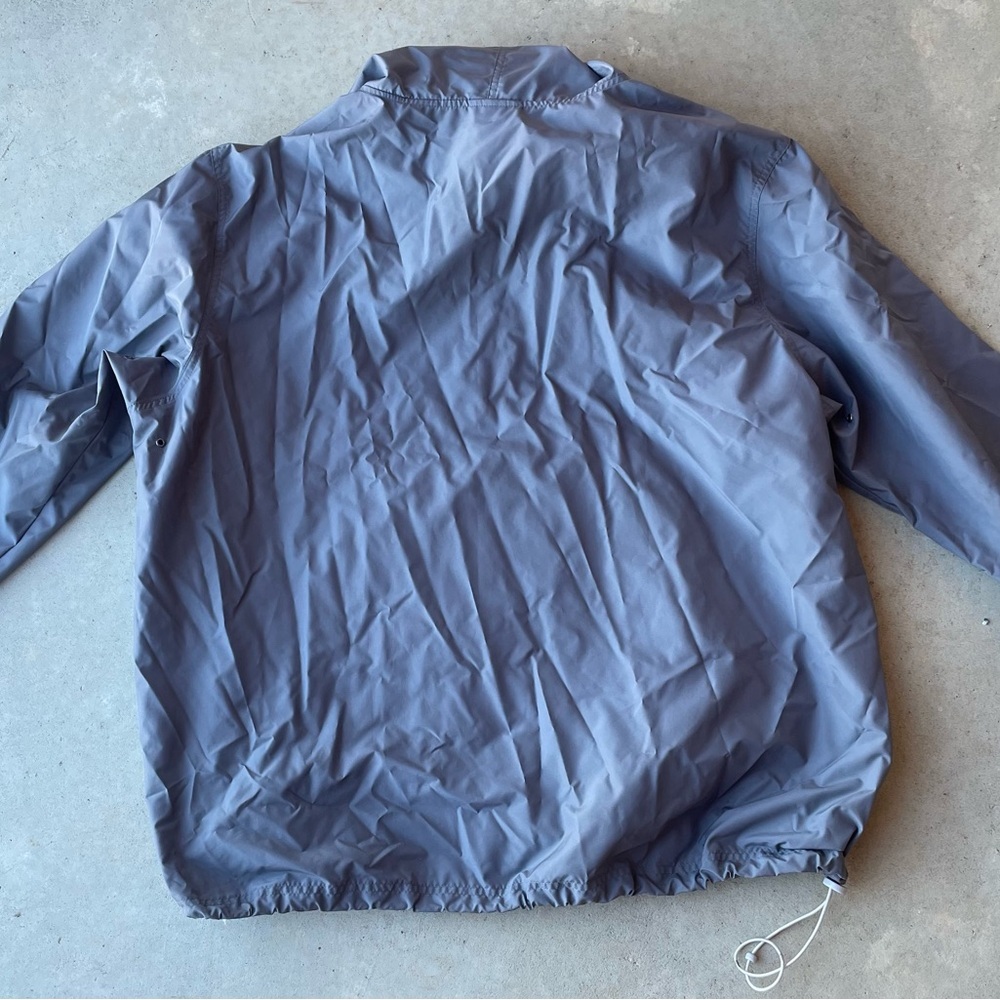 Charles River Apparel Pack-N-Go Pullover Grey Windbreaker Size XXXL - Picture 3 of 10
